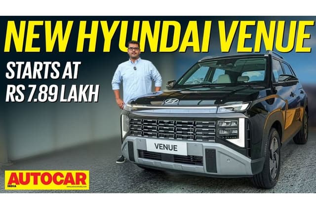 New Hyundai Venue walkaround video